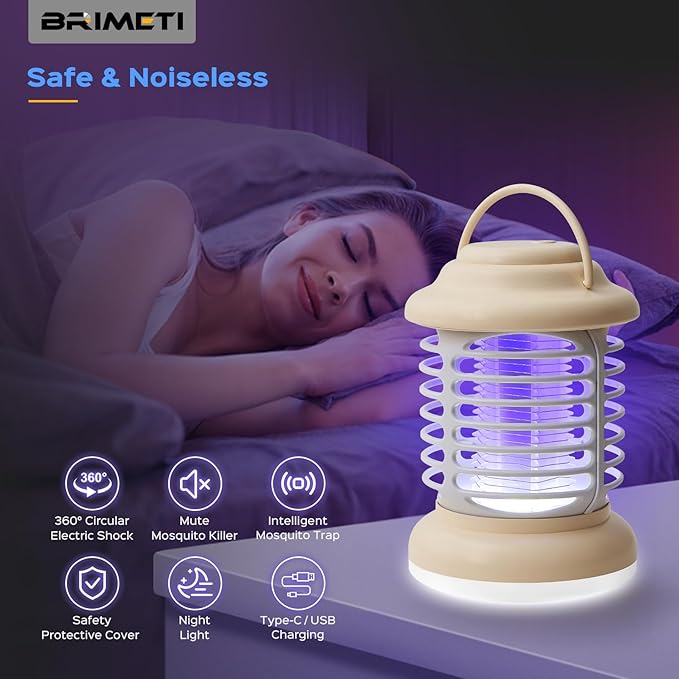 • Mosquito Control Method: Mosquito killer lights are a safer and more effective solution for mosquito control.