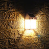 Solar Lamps Solar Outdoor Wall Lantern with 3 Modes, Wireless Dusk to Dawn Motion Sensor Light