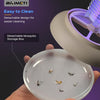 BRIMETI Electric Insect Killer, UV Mosquito Trap, Electric Rechargeable Mosquito Killer, Mosquito Lamp