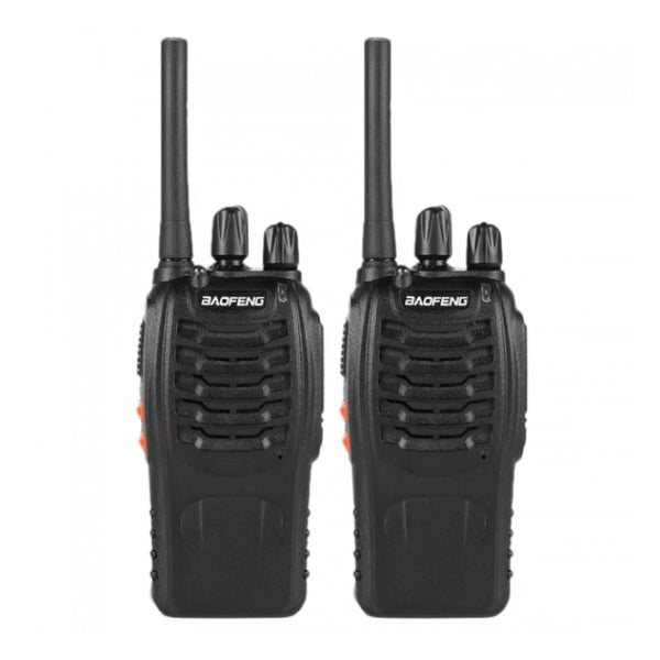 Stay connected with the 2pcs-Baofeng BF-888s Radio Call Walkie Talkie! This versatile device allows for communication over long distances and is perfect for outdoor adventures, events, and emergencies. Its compact size and clear sound quality make it a must-have for any situation. Stay connected, stay safe.
