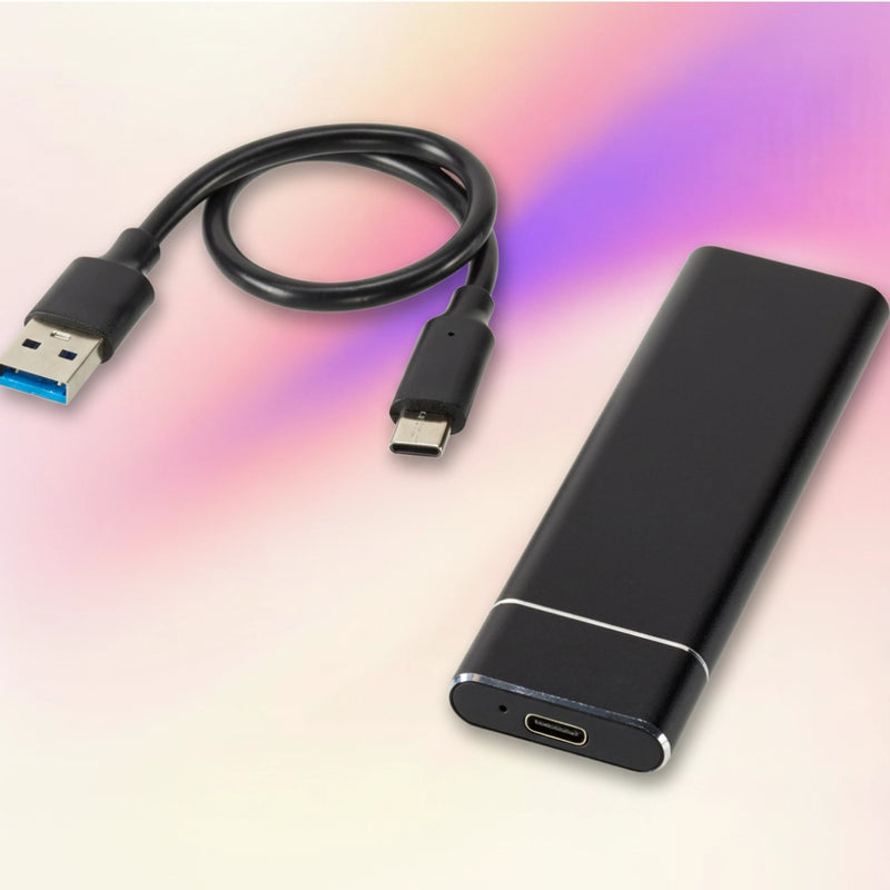 SHL-R320 M.2 SSD Enclosure – USB 3.1 Type-C, NVMe & NGFF 2-in-1