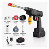 Cordless Electric- battery powered High Pressure Water Spray Gun | Portable Car Washer & Garden Spray-Shopucart.store