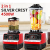 Silver Crest Blender 4500w Double Cup with 2 Cups 2 in One commercial blender.