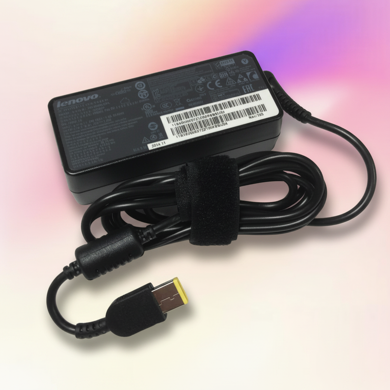 Lenovo 65W AC Slim Laptop Charger - USB Square Tip