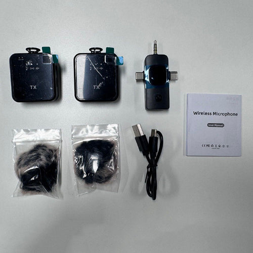 F11-2 Wireless Microphone Hands Free Wireless Microphone Wireless Microphone Connector 3 in 1