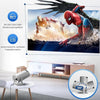 H5-A Pro HD Multimedia Projector - USB Compatible High Dynamic Range Projector with Highlight Coating Lens (White)