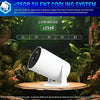 HY300 Pro Smart Projector - 4K WiFi 6 Bluetooth 5 Mini Projector with Android 11
