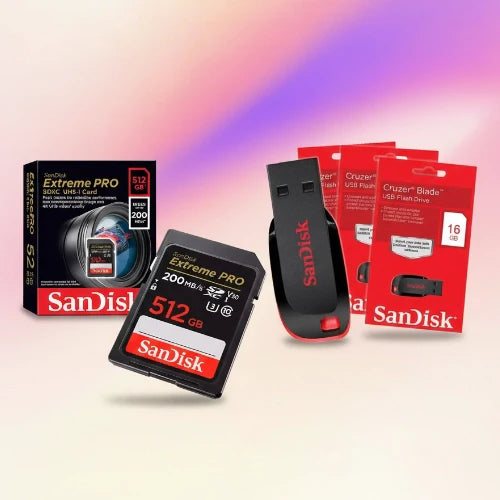 Flash Drives & Memory Cards