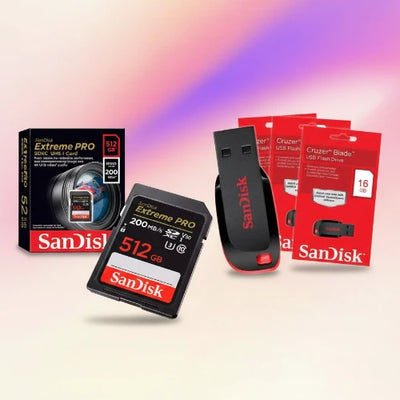 Flash Drives & Memory Cards