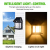 Solar Lamps Solar Outdoor Wall Lantern with 3 Modes, Wireless Dusk to Dawn Motion Sensor Light
