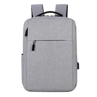 15.6 Inch Laptop Nylon Backpack Travel,  USB Charging & Waterproof