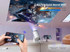 Mini 4K Projector with Android, Portable Full HD 1080P, 4G WiFi, BT5.0, Auto Correction, 180° Rotation, Compatible with Phone/TV Stick/Laptop – view 2