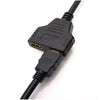 HDMI 1 Male to 2 Female Splitter Cable Adapter – 1080p 3D Switch Cable