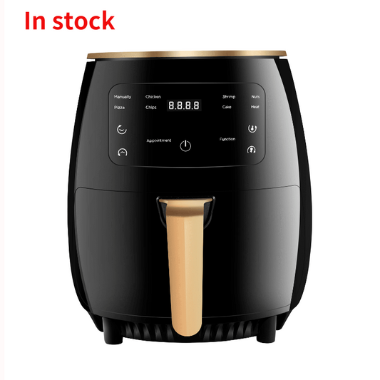 SILVER CREST- Automatic Digital Air Fryer 6 Litres - Black