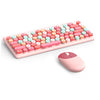 Colorful keyboard and mouse combo