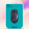 Logitech M100 Full-Size Corded USB Mouse – Charcoal