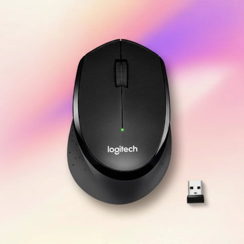 Logitech M330 Silent Plus Wireless Mouse – Quiet Click, 2.4GHz, 1000 DPI
