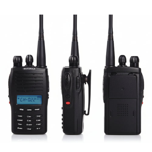 MT-777 VHF UHF Two Way Radio Walkie Talkie | Pair - Portable Handheld FM Transceiver