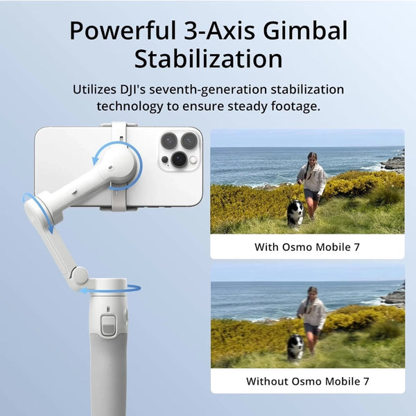DJI Osmo Mobile 7 3-Axis Phone Gimbal Stabilizer