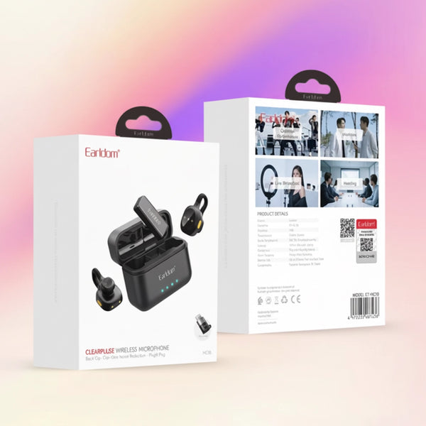 Earldom ET-MC18 Wireless Microphone | Dual Mic Type-C & Lightning
