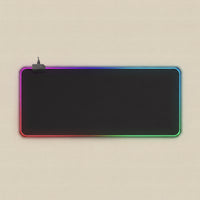 RGB Gaming Desk Pad XL | 800x300mm Large Mouse Mat with 11 LED Effects