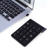 2.4GHz Wireless Mini Numeric Keypad – 18-Key USB Number Pad for Laptop & PC
