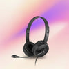 HP DHE-8009 Wired Call Center Headset with Noise-Reducing Microphone