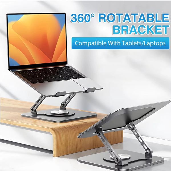 InTheWorld Z2XE 360° Rotating Foldable Adjustable Laptop Stand