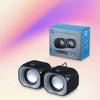 HP DHS-2111 USB Multimedia Stereo Speakers 6W