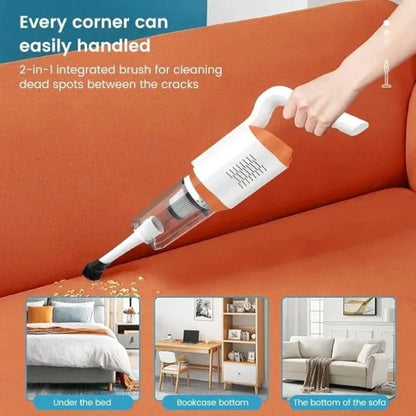 Wireless Vacuum 3 In 1 Wireless Cleaner Stick Vacuum Rechargeable Battery Handheld Vacuums With 8500Pa Powerful Suction