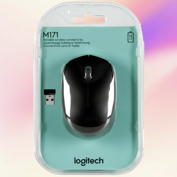 Logitech M171 Wireless Mouse – Black