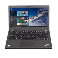 Refurbished Lenovo ThinkPad X270 – Core i5, 8GB RAM, 256GB SSD, 12.5" Display – Black