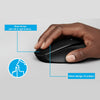 Logitech M330 Silent Plus Wireless Mouse – Quiet Click, 2.4GHz, 1000 DPI