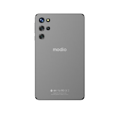 Modio M12 7-Inch HD Tablet PC, 6GB RAM, 64GB Storage, Grey
