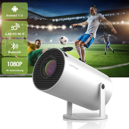 H5-A Pro HD Multimedia Projector - USB Compatible High Dynamic Range Projector with Highlight Coating Lens (White)
