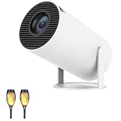 H5-A Pro HD Multimedia Projector - USB Compatible High Dynamic Range Projector with Highlight Coating Lens (White)