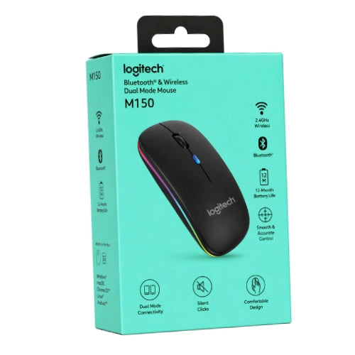 Logitech M150 Black Wireless Mouse