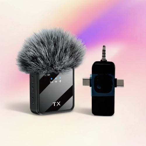 F11-2 Wireless Microphone 3-in-1 Dual TX + USB-C Receiver