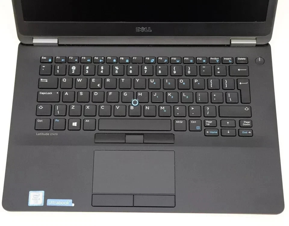 Dell Latitude E7470 HD i5-6300U 8GB RAM 256GB SSD Win 11 Pro HD (Refurbished)