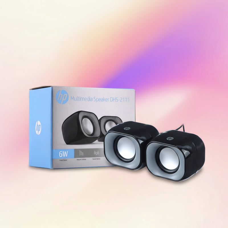 HP DHS-2111 USB Multimedia Stereo Speakers 6W